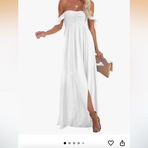 Flowy Beach Dress with Stretchy Elastic